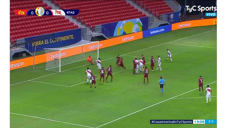 Se rompe el empate: André Carrillo marcó el 1-0 con una fabulosa definición