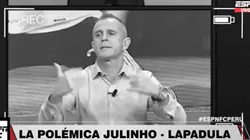 Video: ESPN le recordó en vivo a Julinho cuando criticó a Lapadula