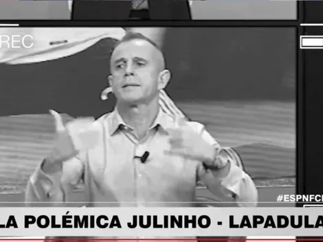 Video: ESPN le recordó en vivo a Julinho cuando criticó a Lapadula