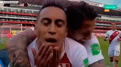 Christian Cueva metió gol en Quito con pase de Lapadula.