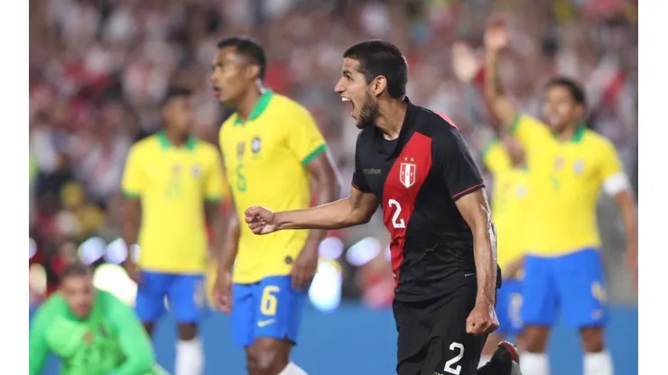 Luis Abram le anotó un gol a Brasil en el 2019.