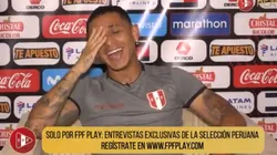 Yoshimar Yotún se puso nervioso cuando le preguntaron por Lapadula.