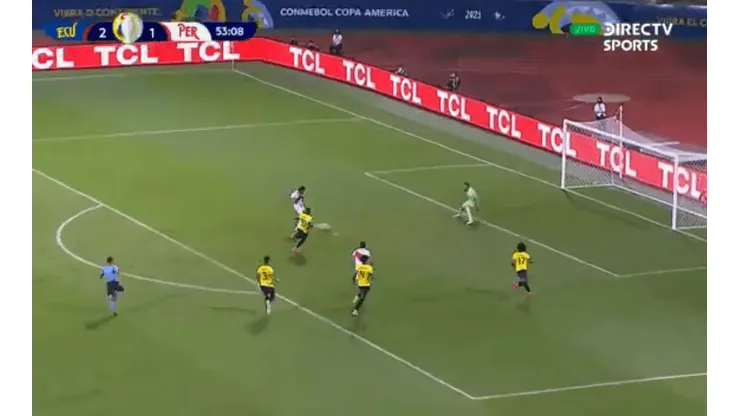 Carrillo puso el 2-2 parcial en el partido.