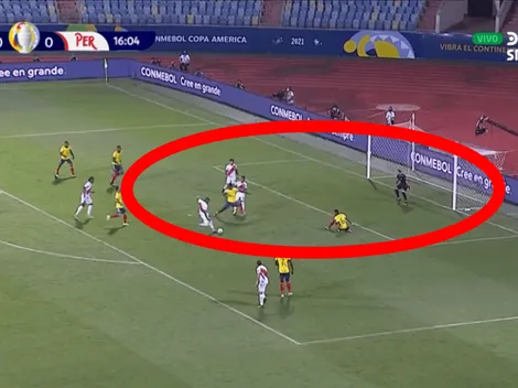 Grítalo con todo peruano: Sergio Peña pone el 1-0 ante Colombia con 'derechazo'