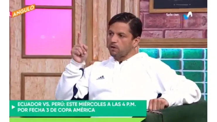Pedro García es panelista en Al Ángulo.