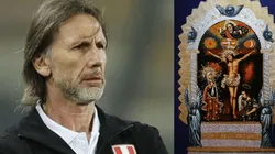Apoyo celestial: Ricardo Gareca agradeció al Señor de los Milagros por el triunfo ante Colombia