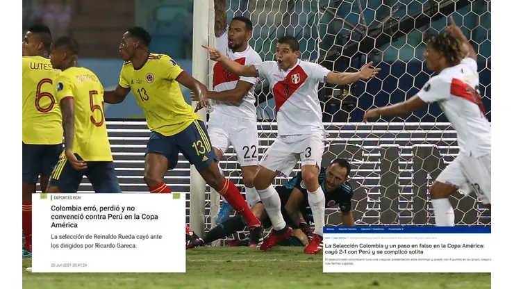 ¡No destacan el juego de Perú! Prensa colombiana dice que perdieron por errores de ellos
