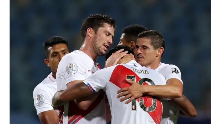 Ormeño fue parte del triunfazo de Perú.