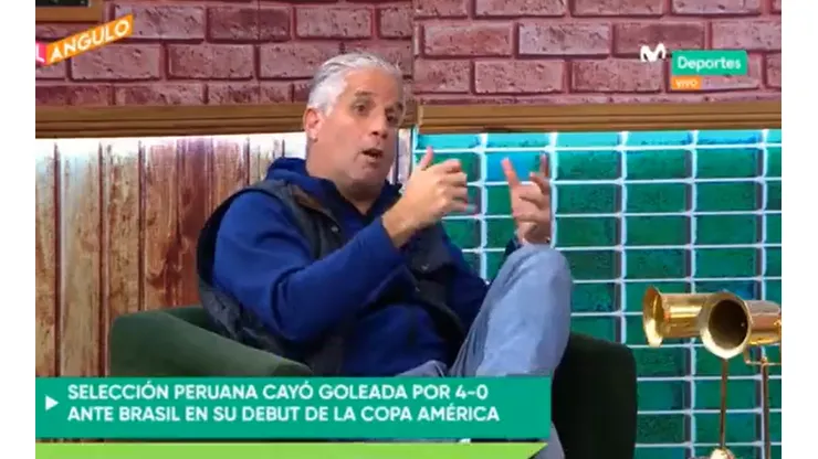 Diego Rebagliati es uno de los panelistas de Al Ángulo.
