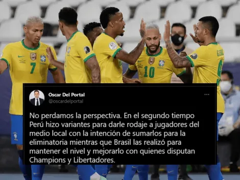 Oscar del Portal confía en la Selección Peruana: "No perdamos la perspectiva"