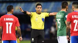 Diego Haro fue el principal en el partido entre Bolivia y Paraguay.