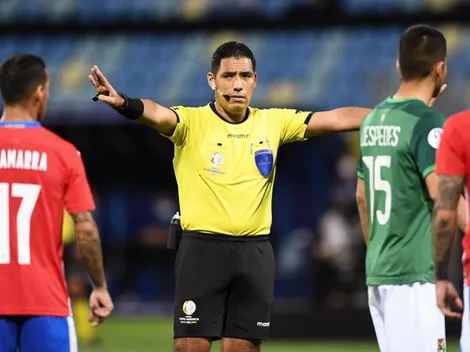 "El peor árbitro": Diego Haro se hizo tendencia después del Paraguay-Bolivia