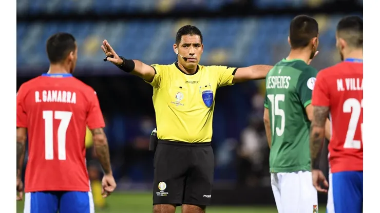 Diego Haro fue el principal en el partido entre Bolivia y Paraguay.