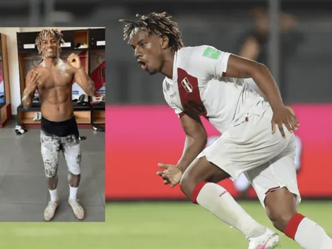 Feliz cumpleaños 'Culebra': André Carrillo fue bañado con harina y huevo en su onomástico