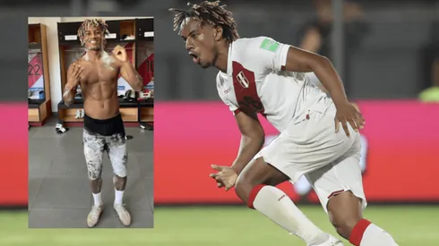 Feliz cumpleaños 'Culebra': André Carrillo fue bañado en harina y huevo en su onomástico