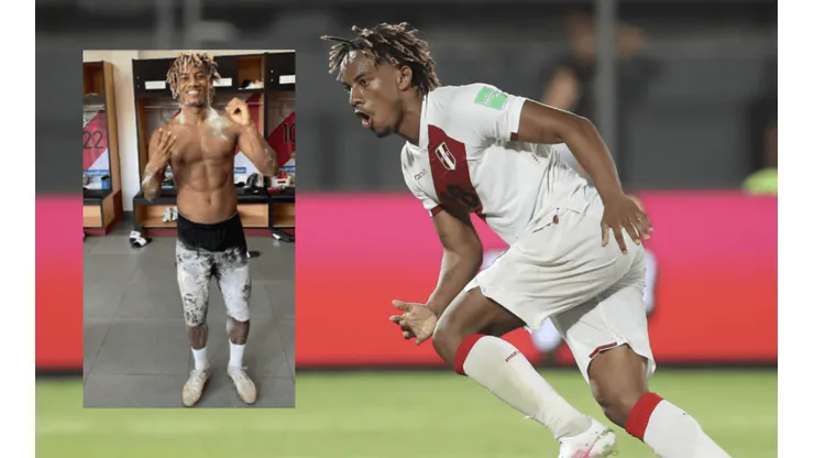 Feliz cumpleaños 'Culebra': André Carrillo fue bañado en harina y huevo en su onomástico