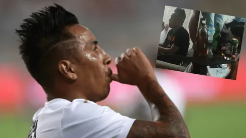 Christian Cueva 'ampayado' dentro de reunión con alcohol en época de COVID-19