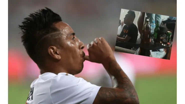 Christian Cueva 'ampayado' dentro de reunión con alcohol en época de COVID-19