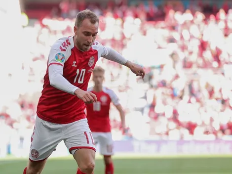 Conmoción mundial por la salud de Eriksen: perdió el conocimiento en pleno partido de la Eurocopa