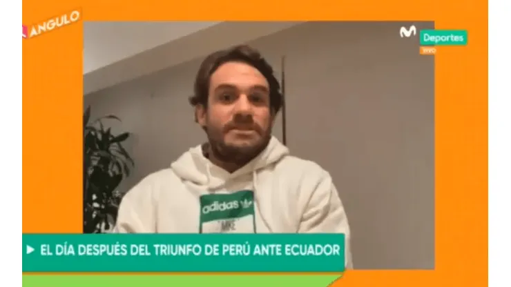 Michael Succar es uno de los panelistas de Movistar Deportes.