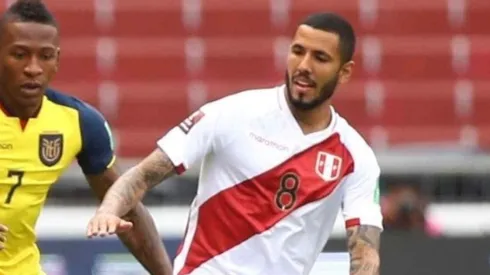 Sergio Peña usó la número 8 en Quito.