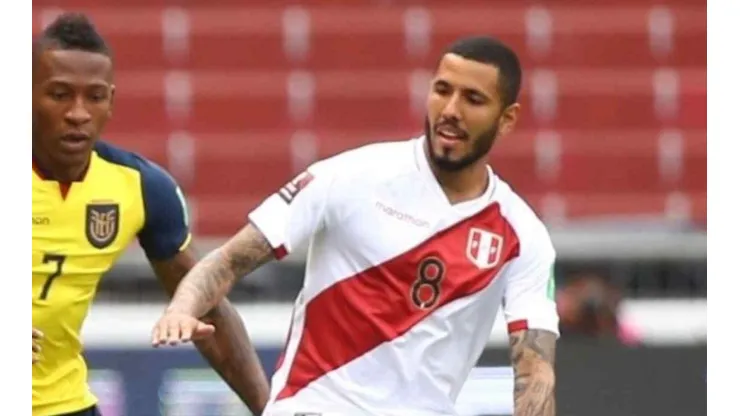 Sergio Peña usó la número 8 en Quito.