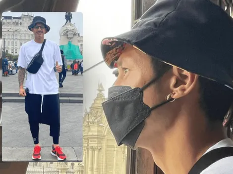 Sigue conociendo su país: Gianluca Lapadula paseó por el centro de Lima
