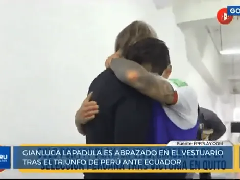 Emotivo video: el abrazo de Lapadula y Gareca tras el triunfo de la Selección Peruana