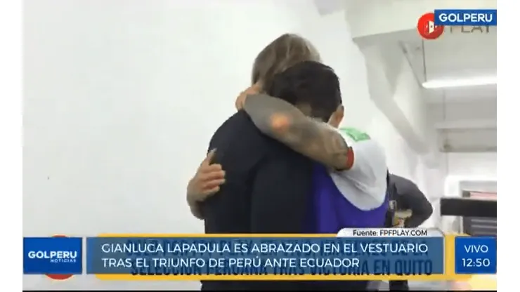 El Bambino y el Tigre se fundieron en un abrazo al final del encuentro.