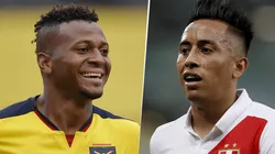Ecuador y Perú se verán las caras por las Eliminatorias. (Fotos: Getty).