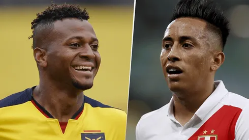 Ecuador y Perú se verán las caras por las Eliminatorias. (Fotos: Getty).