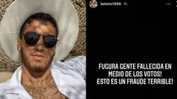 "Figura gente fallecida en los votos": Beto da Silva denuncia fraude electoral