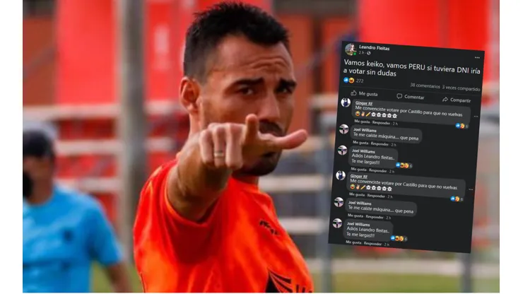 "Si tuviera DNI iría a votar. Vamos Keiko": Leandro Fleitas desata polémica en redes sociales