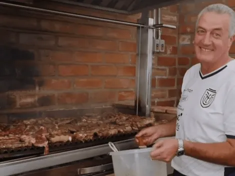 Gustavo Alfaro preparó asado a su plantel antes de enfrentar a la Selección Peruana