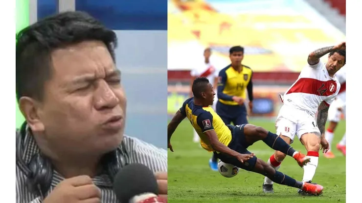 Gianluca Lapadula fue el mejor de Perú en Quito.