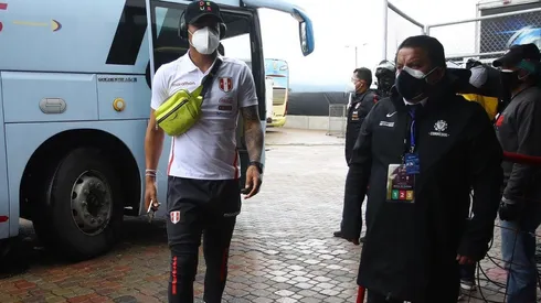 La Selección Peruana ya se encuentra en el estadio nacional.