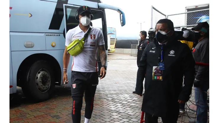 La Selección Peruana ya se encuentra en el estadio nacional.