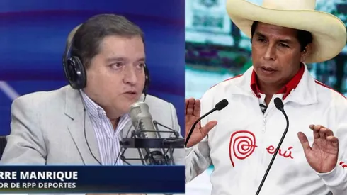 Pierre Manrique es uno de los conductores de Voces del Fútbol.