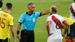 Miguel Trauco recibió la roja en el primer tiempo. Foto: Edson Luján.