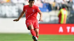 Aldo Corzo jugó en Nueva Zelanda por el repechaje rumbo a Rusia 2018.