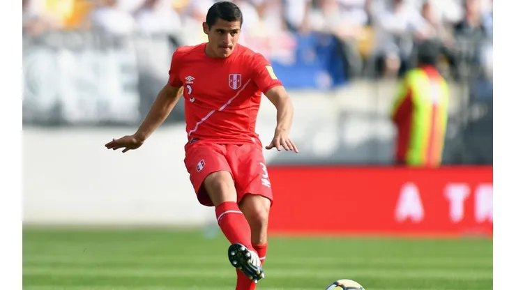 Aldo Corzo jugó en Nueva Zelanda por el repechaje rumbo a Rusia 2018.