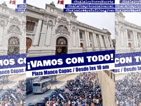 Hinchas de Alianza Lima programan marcha contra ley favorable a Universitario de Deportes