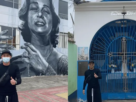 "Conociendo los orígenes de mi madre": Gianluca Lapadula pasea por Lima