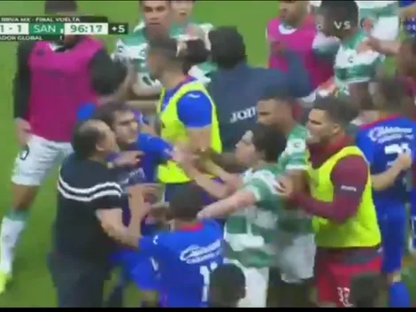 No toquen al Cabezón: video de pelea de Cruz Azul tuvo a Juan Reynoso como protagonista