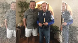 Juan Reynoso compartió medalla de campeón con su maestro en México