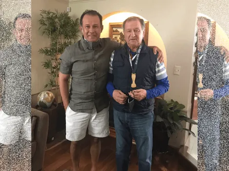 Juan Reynoso compartió medalla de campeón con su maestro en México