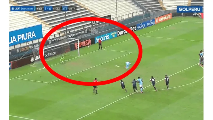 De penal: Marcos Riquelme pone el 2-0 de Sporting Cristal ante San Martín