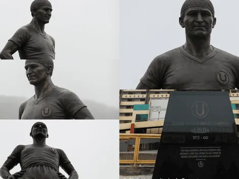 Develan impresionante estatua de 'Lolo Fernández'