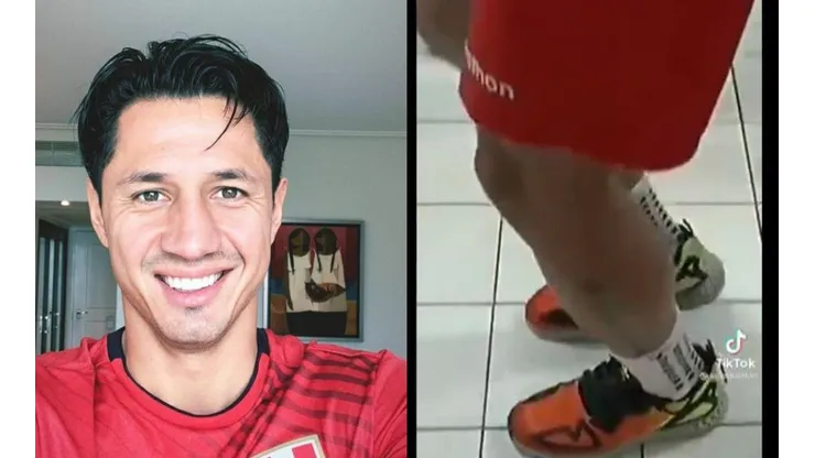 Gianluca Lapadula subió el video a su cuenta de Tik Tok.