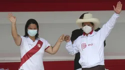 Castillo quedó primero el 11 de abril y Keiko tuvo el 13%.